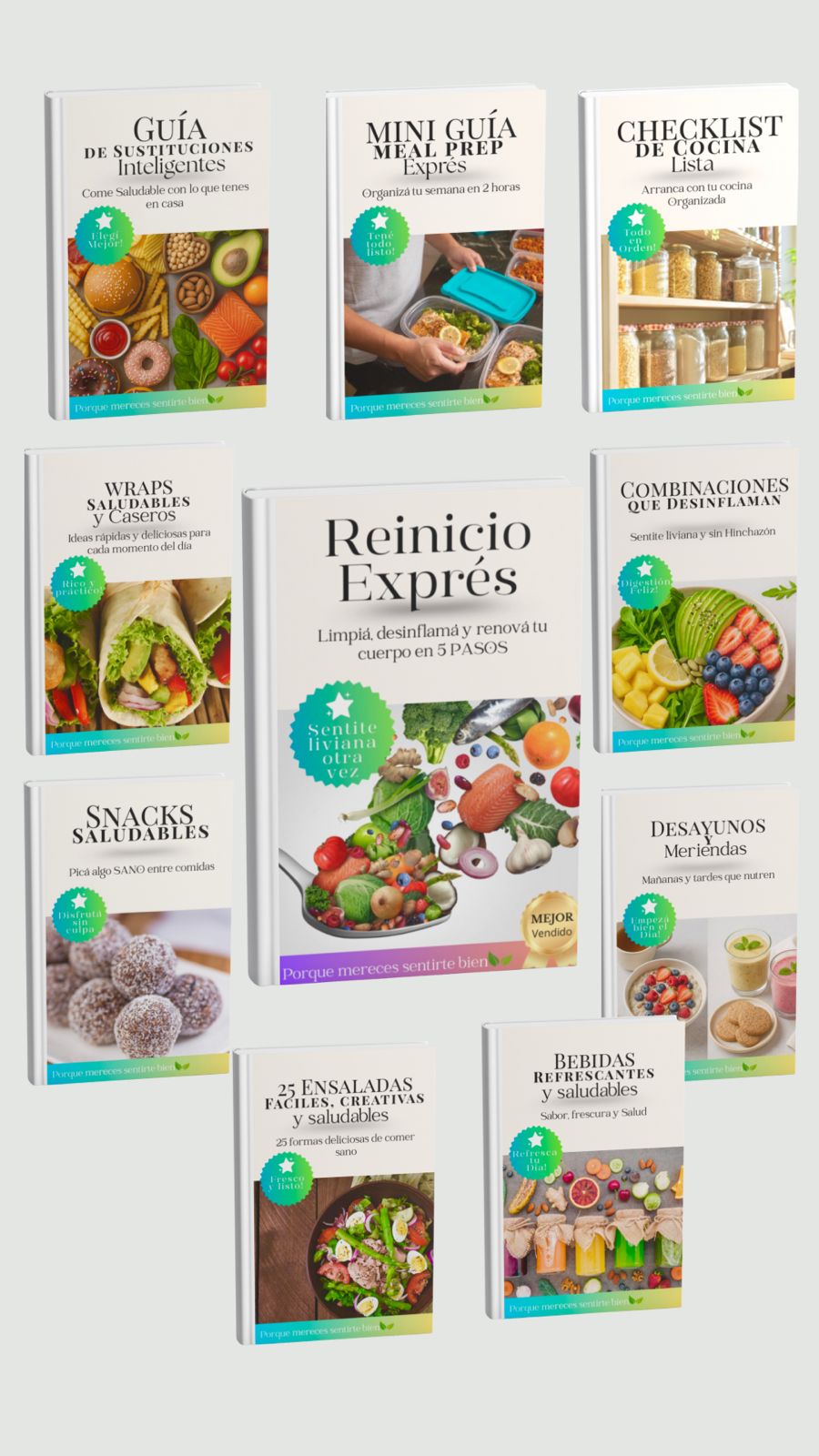 Libro Digital: Reinicio Exprés + 9 Bonus de Regalo